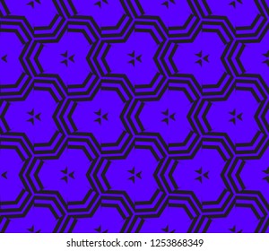 Modern geometric seamless pattern. For design, page fill, wallpaper. Vector illustration