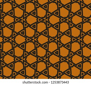 Modern geometric seamless pattern. For design, page fill, wallpaper. Vector illustration