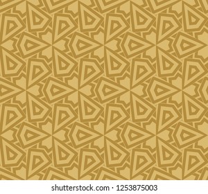 Modern geometric seamless pattern. For design, page fill, wallpaper. Vector illustration