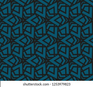 Modern geometric seamless pattern. For design, page fill, wallpaper. Vector illustration