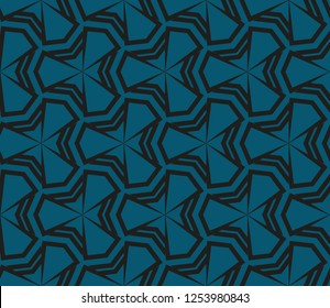 Modern geometric seamless pattern. For design, page fill, wallpaper. Vector illustration
