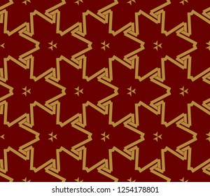 Modern geometric seamless pattern. For design, page fill, wallpaper. Vector illustration
