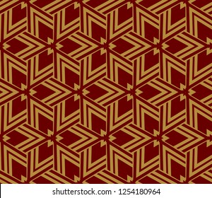 Modern geometric seamless pattern. For design, page fill, wallpaper. Vector illustration