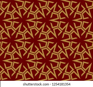 Modern geometric seamless pattern. For design, page fill, wallpaper. Vector illustration