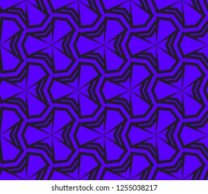 Modern geometric seamless pattern. For design, page fill, wallpaper. Vector illustration