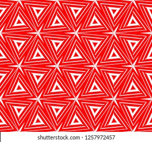 Modern geometric seamless pattern. For design, page fill, wallpaper. Vector illustration