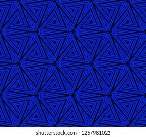 Modern geometric seamless pattern. For design, page fill, wallpaper. Vector illustration