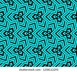 Modern geometric seamless pattern. For design, page fill, wallpaper. Vector illustration