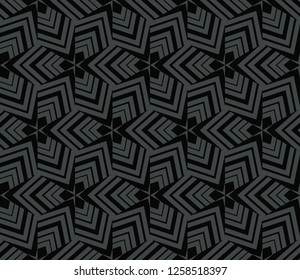 Modern geometric seamless pattern. For design, page fill, wallpaper. Vector illustration