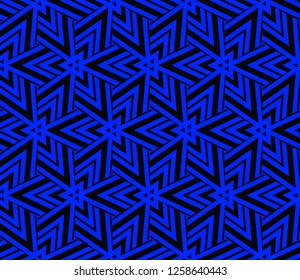 Modern geometric seamless pattern. For design, page fill, wallpaper. Vector illustration
