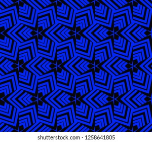 Modern geometric seamless pattern. For design, page fill, wallpaper. Vector illustration