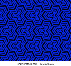 Modern geometric seamless pattern. For design, page fill, wallpaper. Vector illustration