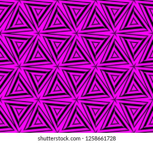 Modern geometric seamless pattern. For design, page fill, wallpaper. Vector illustration