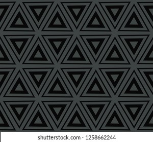 Modern geometric seamless pattern. For design, page fill, wallpaper. Vector illustration