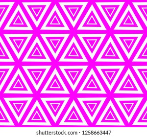 Modern geometric seamless pattern. For design, page fill, wallpaper. Vector illustration