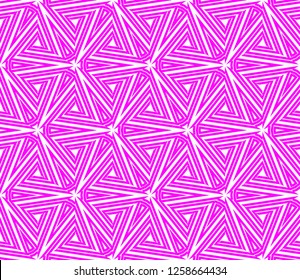 Modern geometric seamless pattern. For design, page fill, wallpaper. Vector illustration
