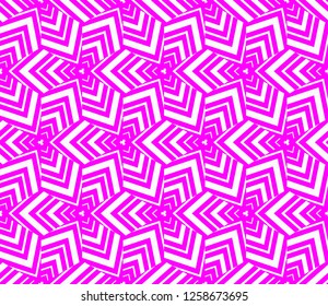 Modern geometric seamless pattern. For design, page fill, wallpaper. Vector illustration