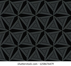 Modern geometric seamless pattern. For design, page fill, wallpaper. Vector illustration
