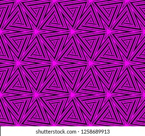 Modern geometric seamless pattern. For design, page fill, wallpaper. Vector illustration