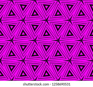 Modern geometric seamless pattern. For design, page fill, wallpaper. Vector illustration