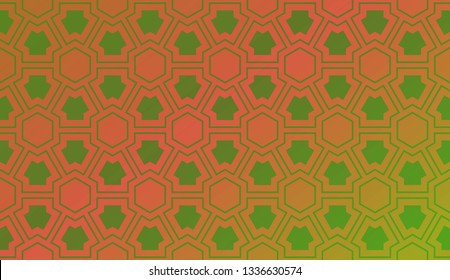 Modern geometric seamless pattern. For design, page fill, wallpaper.Vector illustration