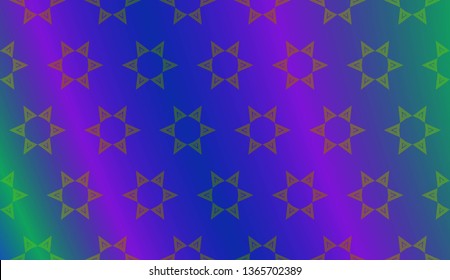 Modern geometric seamless pattern. For design, page fill, wallpaper.Vector illustration