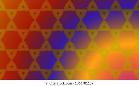 Modern geometric seamless pattern. For design, page fill, wallpaper.Vector illustration