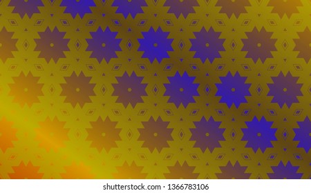 Modern geometric seamless pattern. For design, page fill, wallpaper.Vector illustration