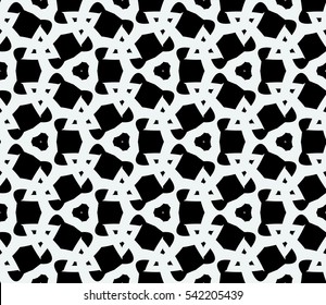 Modern geometric seamless pattern. For design, page fill, wallpaper.Vector illustration