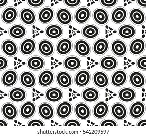Modern geometric seamless pattern. For design, page fill, wallpaper. Vector illustration