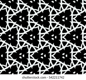 Modern geometric seamless pattern. For design, page fill, wallpaper.Vector illustration