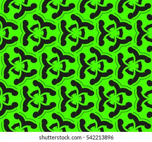 Modern geometric seamless pattern. For design, page fill, wallpaper. Vector illustration