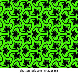 Modern geometric seamless pattern. For design, page fill, wallpaper. Vector illustration