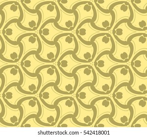 Modern geometric seamless pattern. For design, page fill, wallpaper.Vector illustration