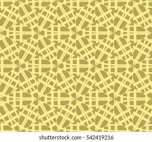 Modern geometric seamless pattern. For design, page fill, wallpaper.Vector illustration