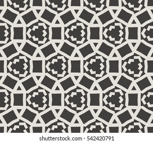 Modern geometric seamless pattern. For design, page fill, wallpaper.Vector illustration