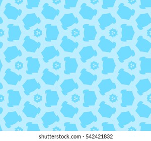 Modern geometric seamless pattern. For design, page fill, wallpaper.Vector illustration