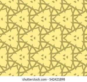 Modern geometric seamless pattern. For design, page fill, wallpaper.Vector illustration