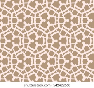 Modern geometric seamless pattern. For design, page fill, wallpaper.Vector illustration