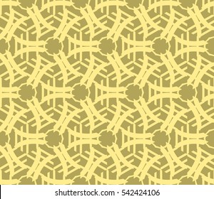 Modern geometric seamless pattern. For design, page fill, wallpaper.Vector illustration