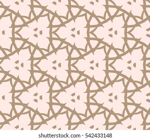 Modern geometric seamless pattern. For design, page fill, wallpaper.Vector illustration