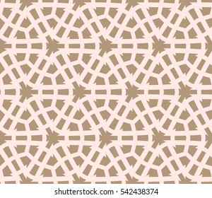 Modern geometric seamless pattern. For design, page fill, wallpaper.Vector illustration