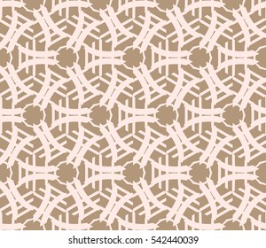 Modern geometric seamless pattern. For design, page fill, wallpaper.Vector illustration