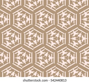 Modern geometric seamless pattern. For design, page fill, wallpaper.Vector illustration