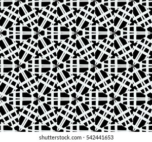 Modern geometric seamless pattern. For design, page fill, wallpaper.Vector illustration