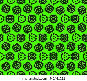 Modern geometric seamless pattern. For design, page fill, wallpaper. Vector illustration