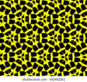 Modern geometric seamless pattern. For design, page fill, wallpaper. Vector illustration