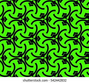 Modern geometric seamless pattern. For design, page fill, wallpaper. Vector illustration