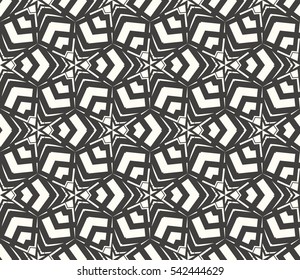 Modern geometric seamless pattern. For design, page fill, wallpaper. Vector illustration