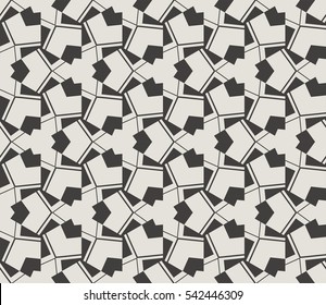 Modern geometric seamless pattern. For design, page fill, wallpaper. Vector illustration
